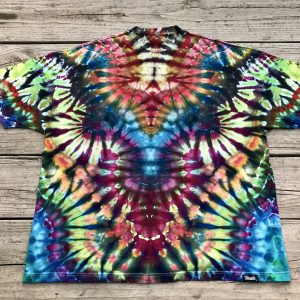 Tampa Bay Rays Burst Tie-Dye T-Shirt - M