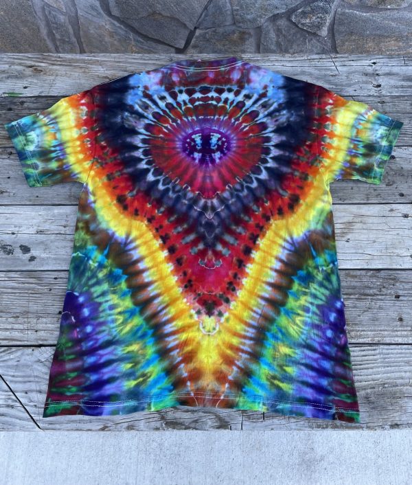 Large tie dye T-shirt by Matt Thrash - Image 2