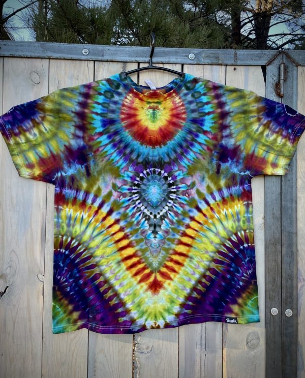 2XL tie dye T-shirt by Matt Thrash